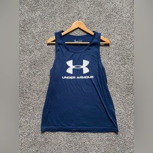 Blue Under Armour loose tank